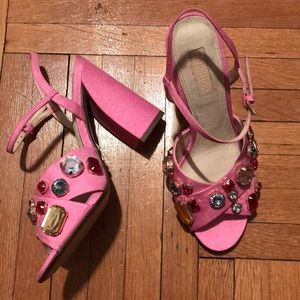 Topshop Shoes - Pink Gem Shoes Topshop Shoes - Pink Gem Shoes